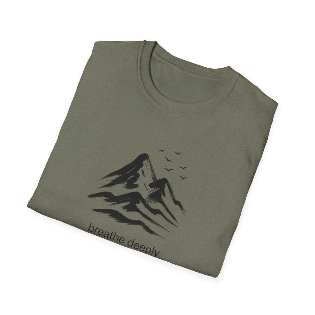Mountains and birds T-Shirt