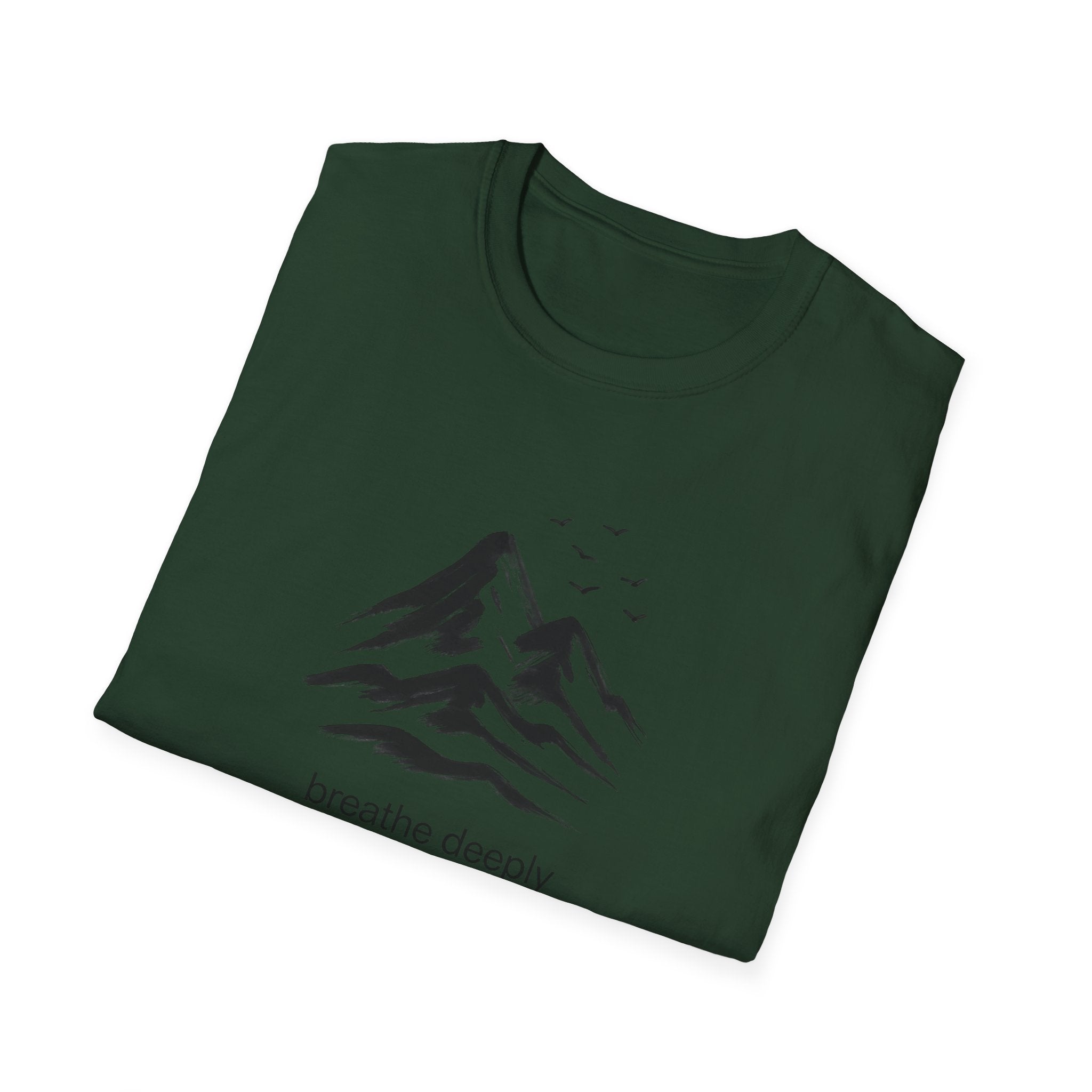 Mountains and birds T-Shirt