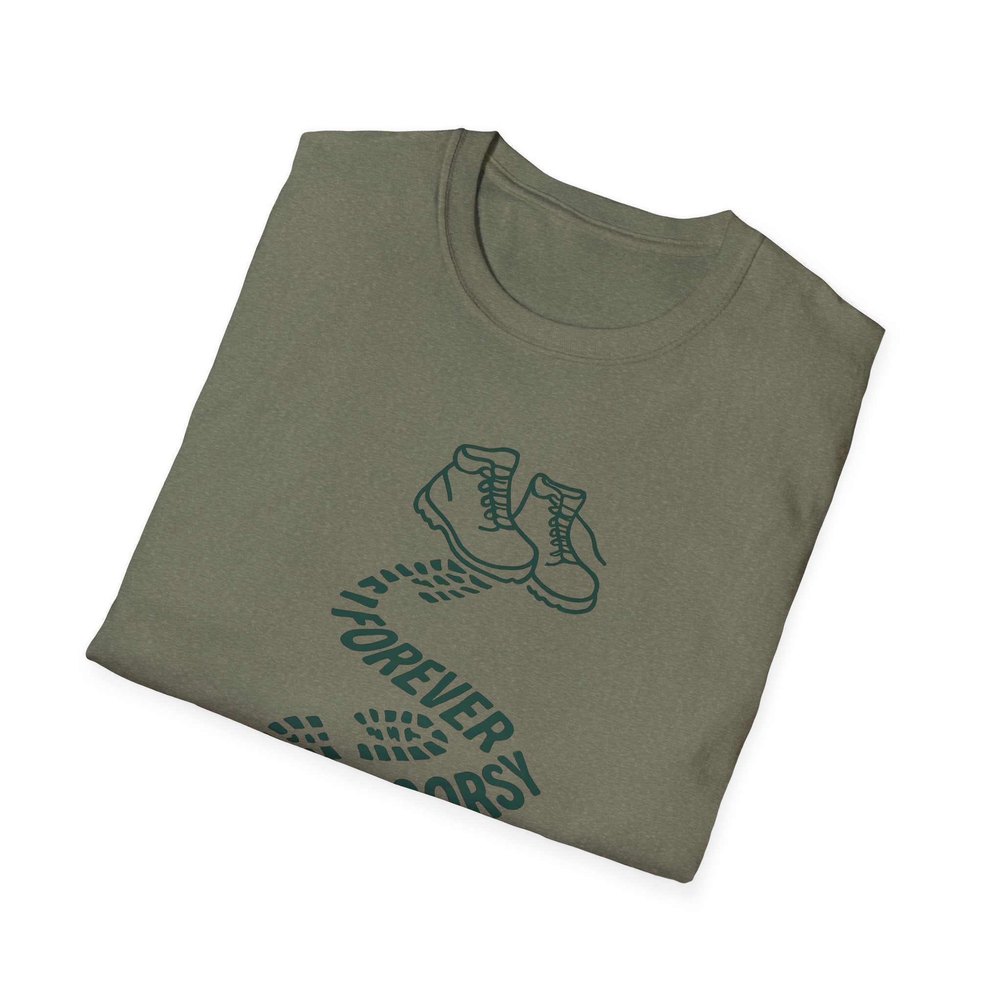 Boots with Footprints T-Shirt