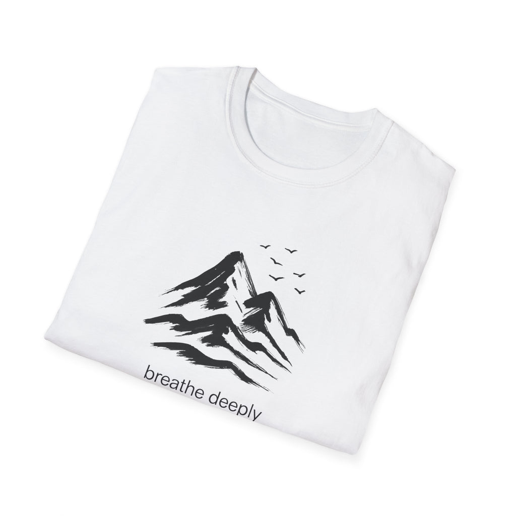 Mountains and birds T-Shirt