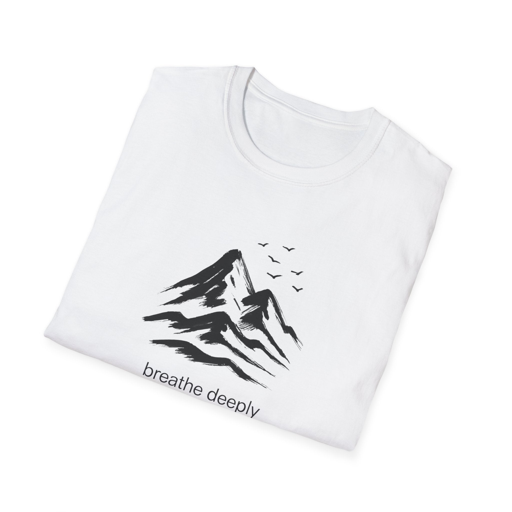 Mountains and birds T-Shirt