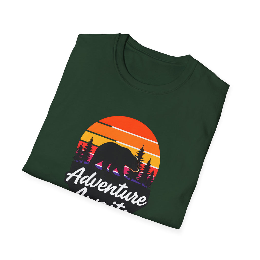 Bear in Sunset Forest T-Shirt