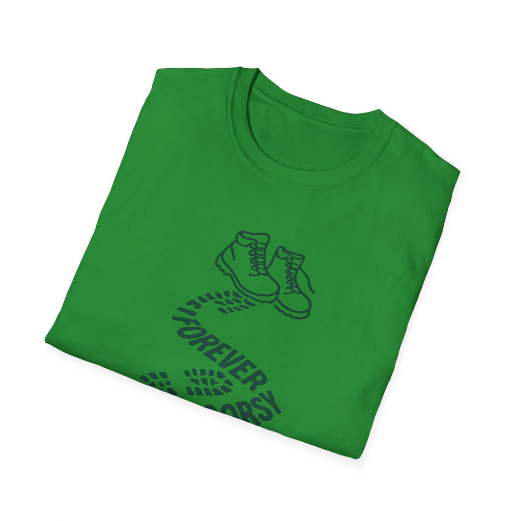 Boots with Footprints T-Shirt