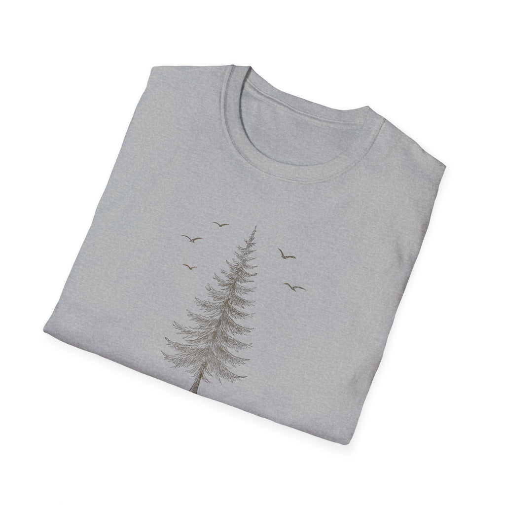 Hilltop tree silhouette T-Shirt