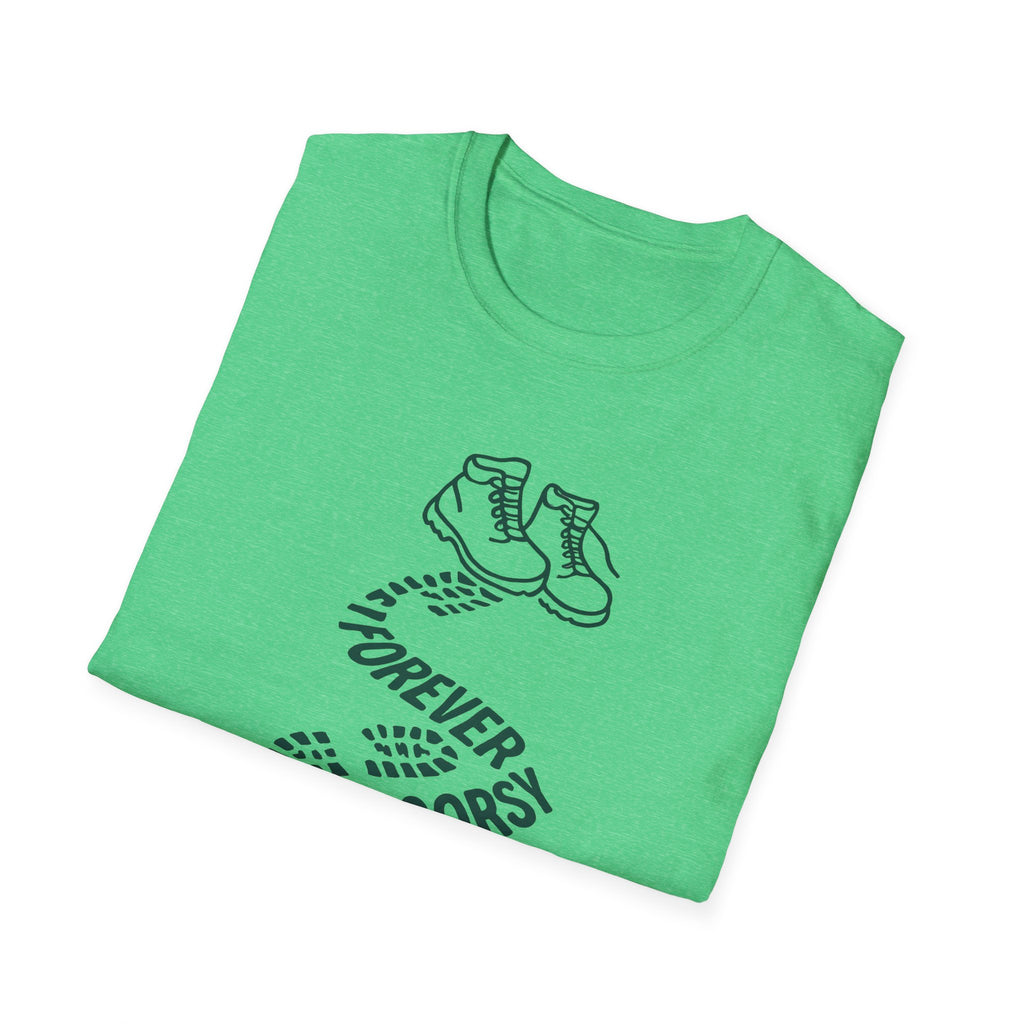 Boots with Footprints T-Shirt