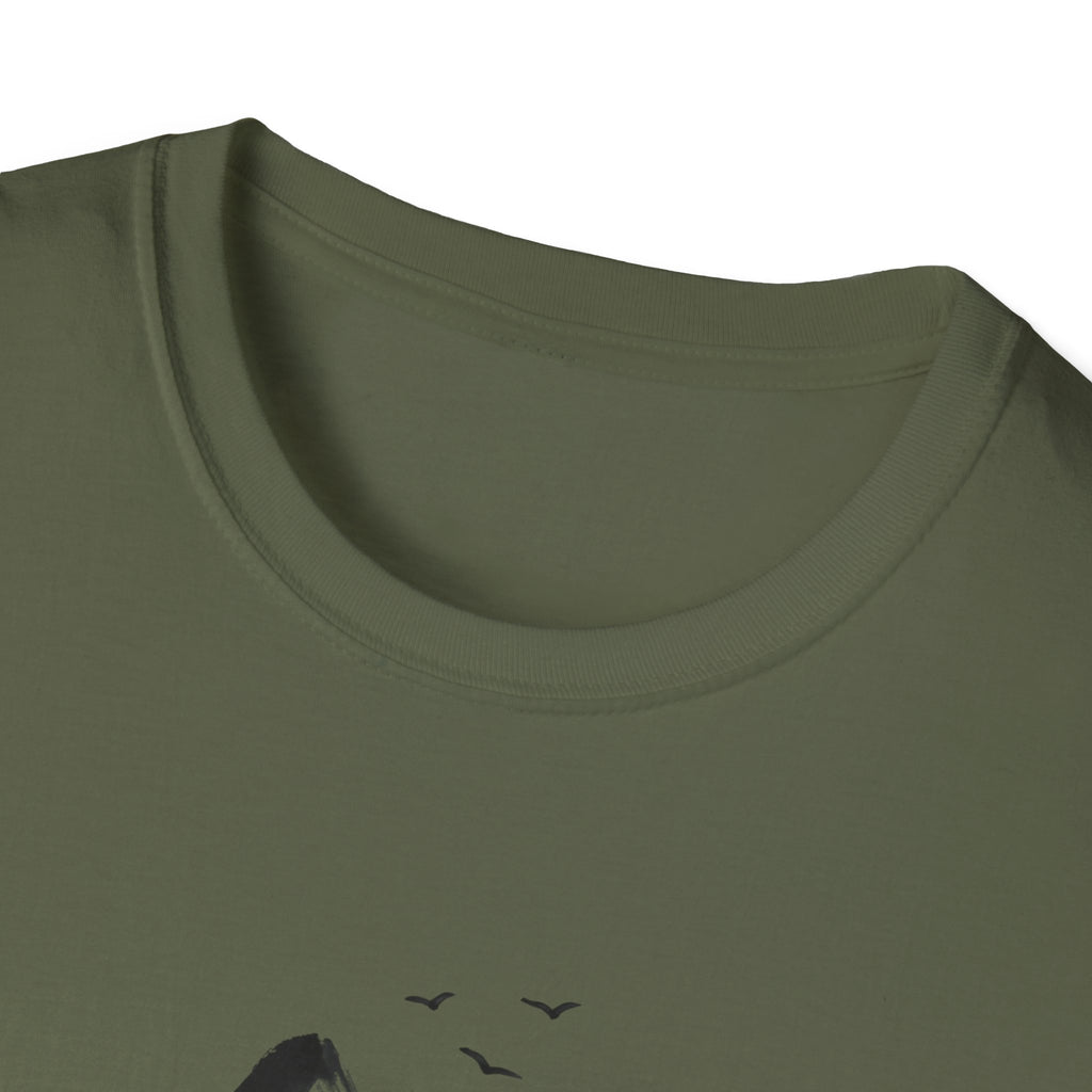 Mountains and birds T-Shirt