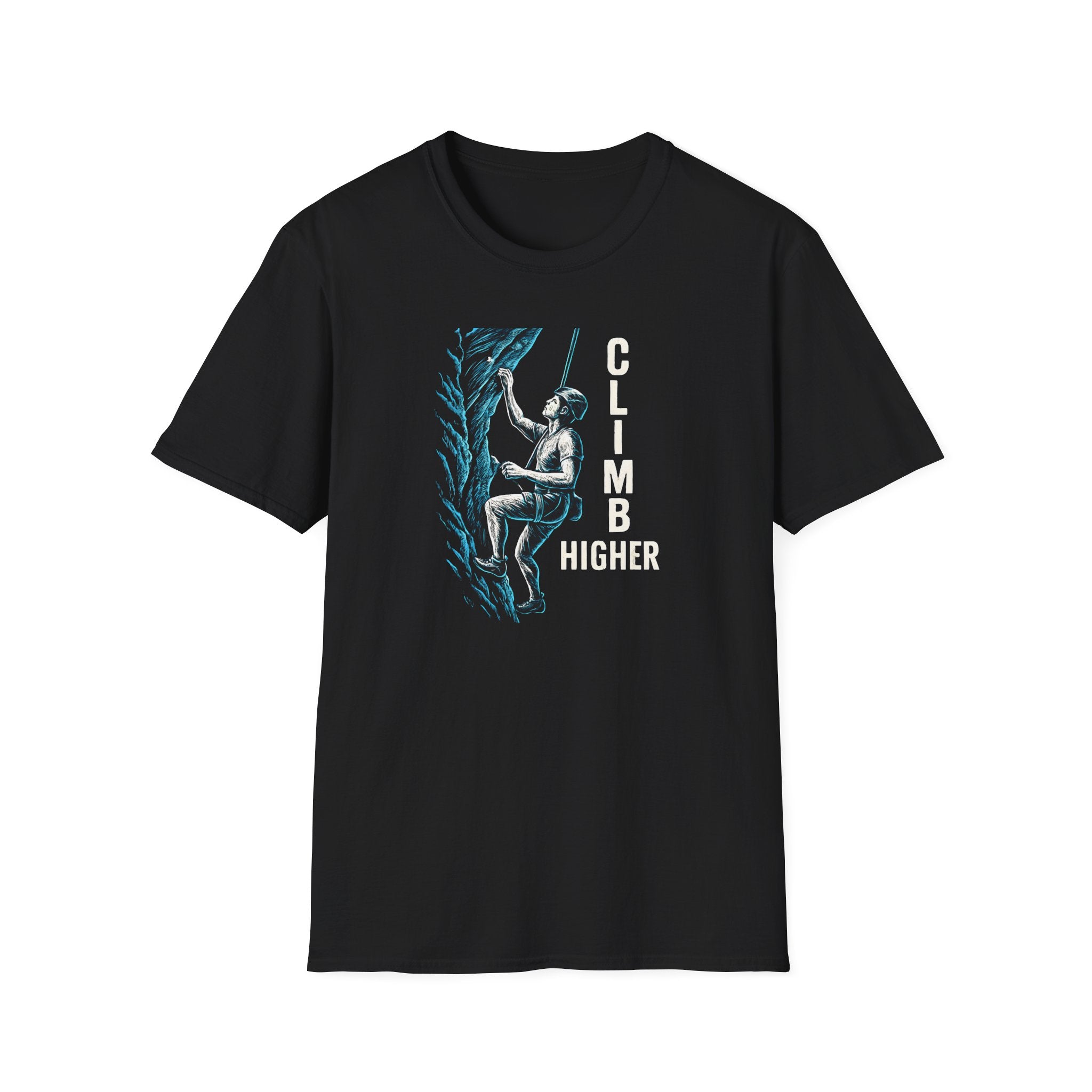Climber Scaling Cliff T-Shirt