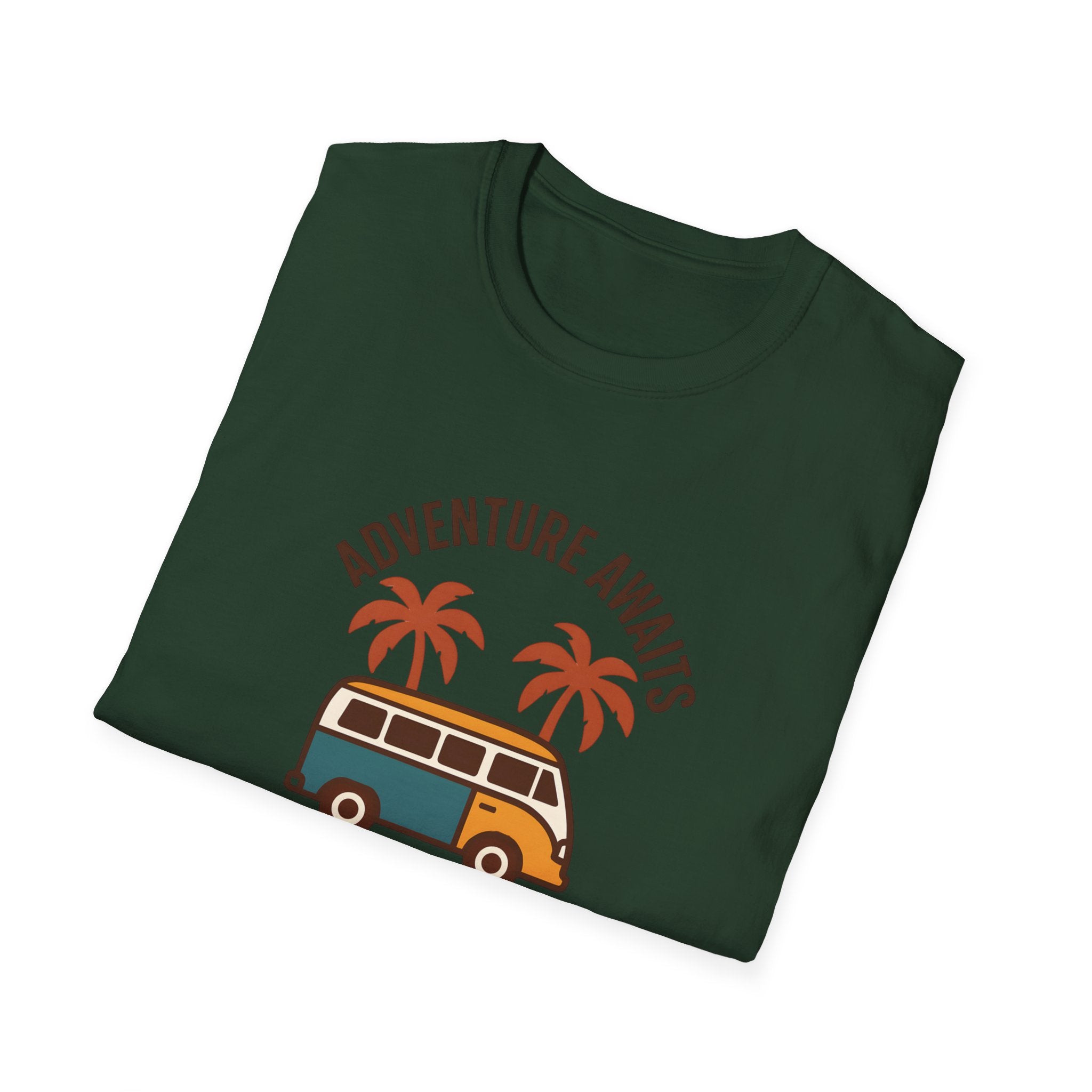 Adventure Awaits Van T-Shirt