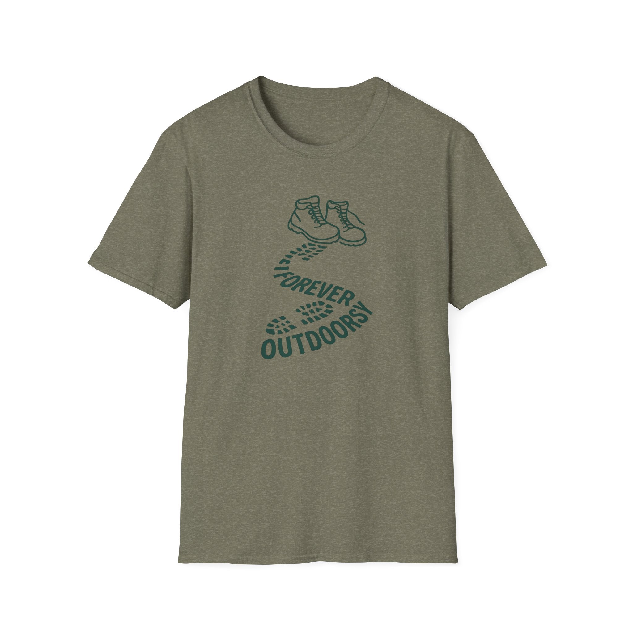 Boots with Footprints T-Shirt