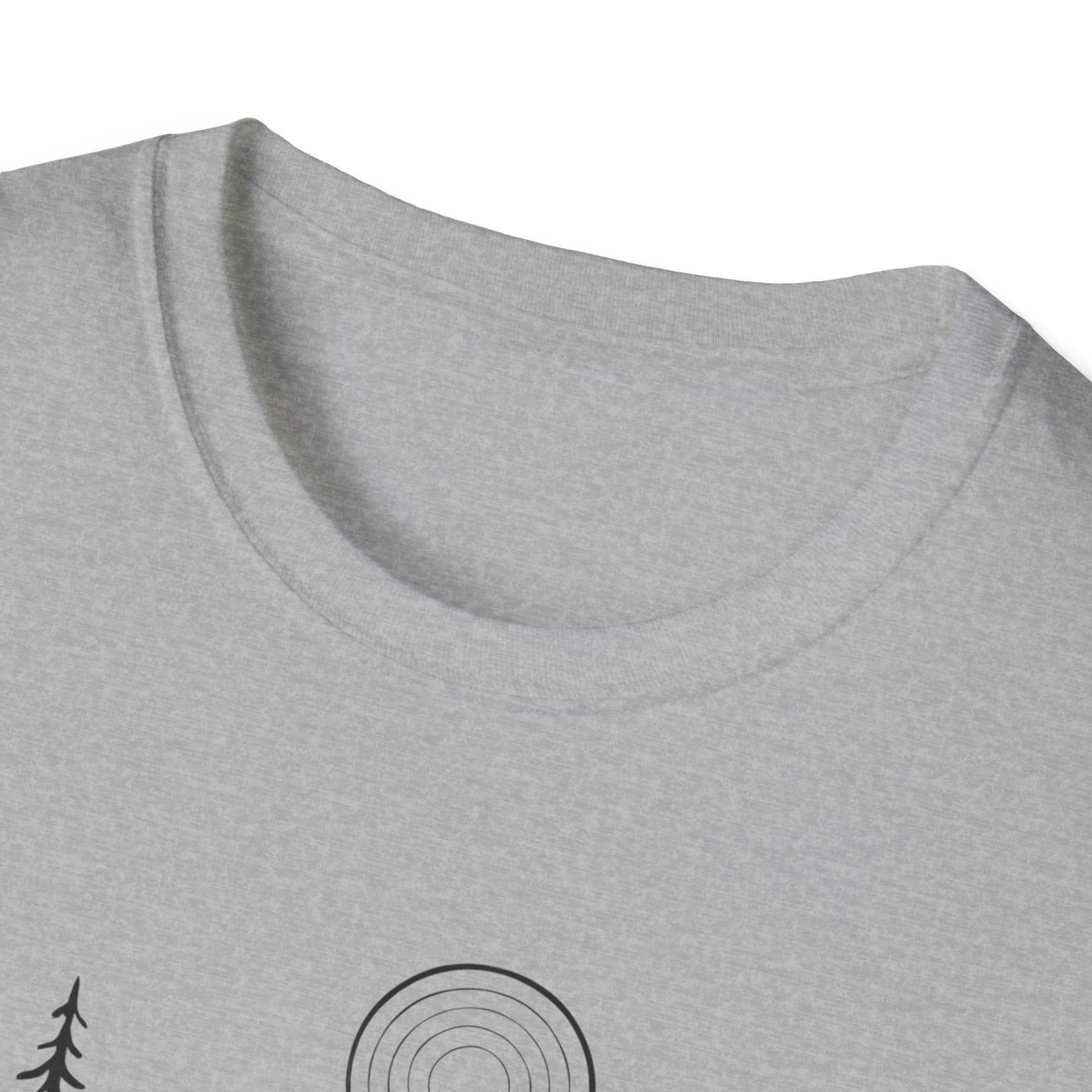 Moonlit Mountain Landscape T-Shirt