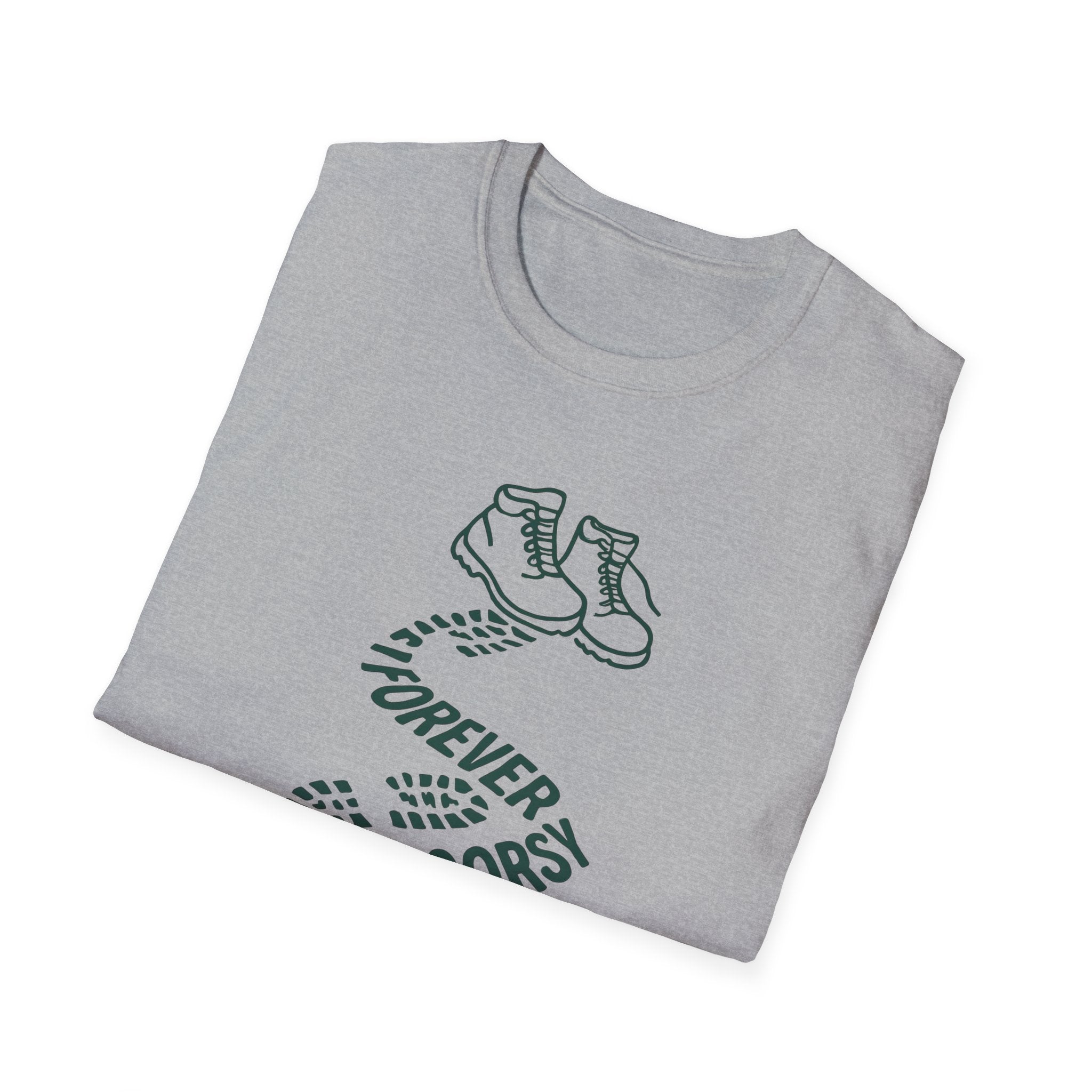 Boots with Footprints T-Shirt