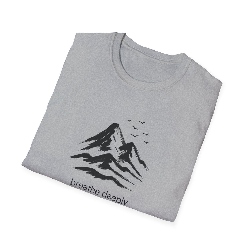 Mountains and birds T-Shirt