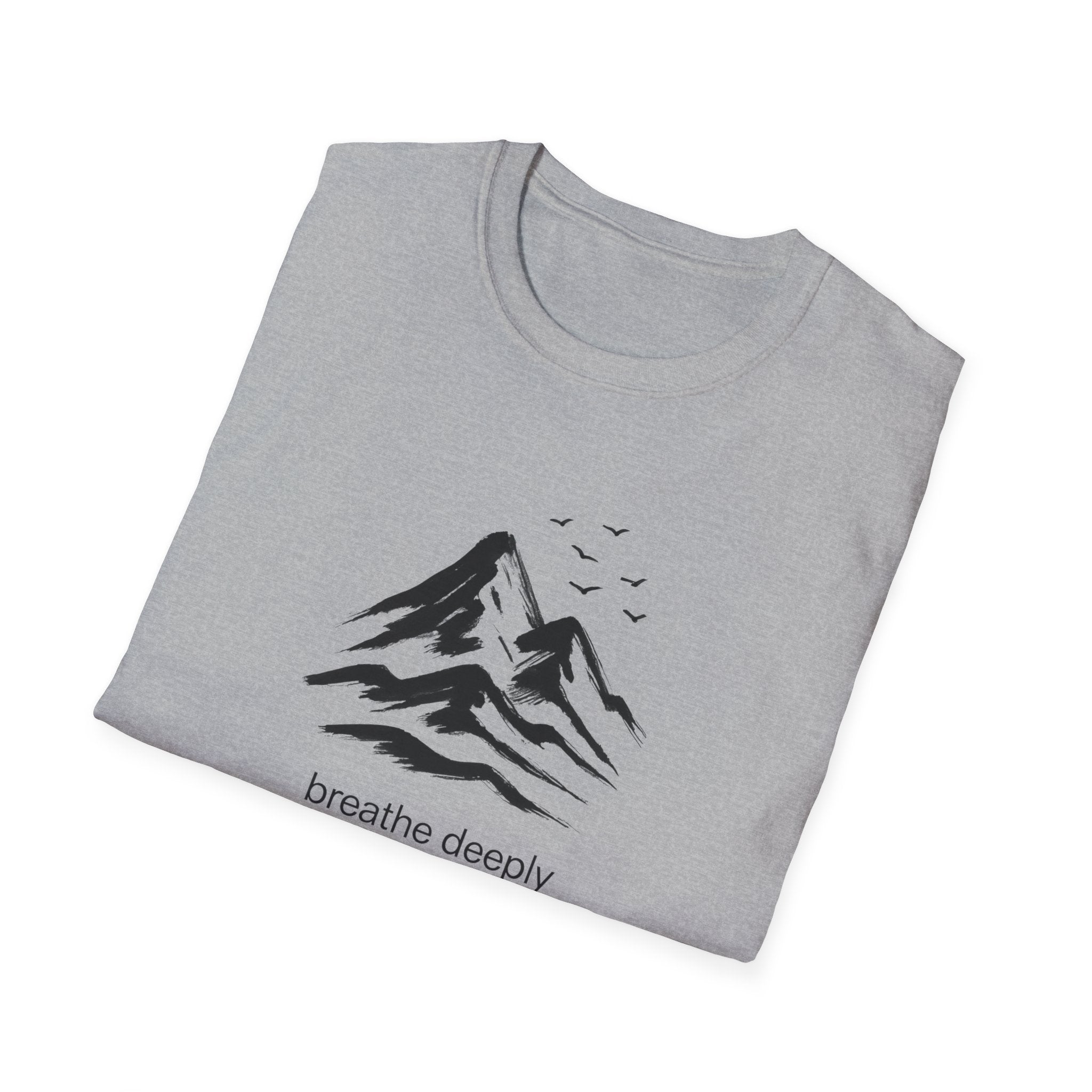 Mountains and birds T-Shirt