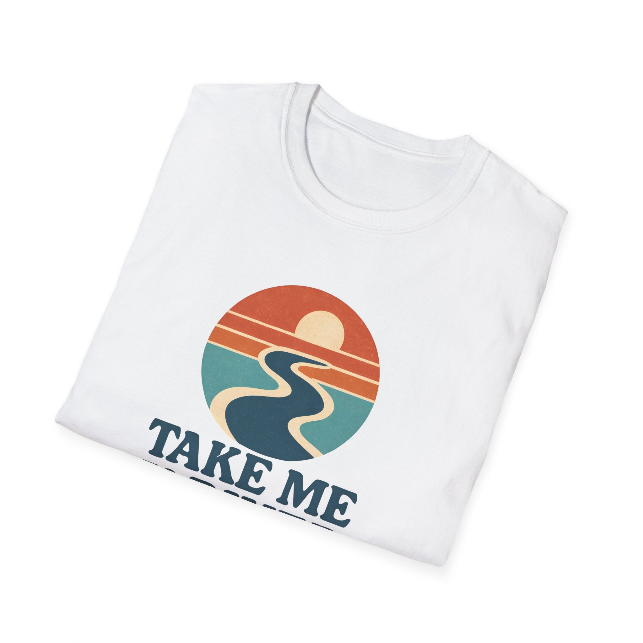 Sunset River Graphic T-Shirt