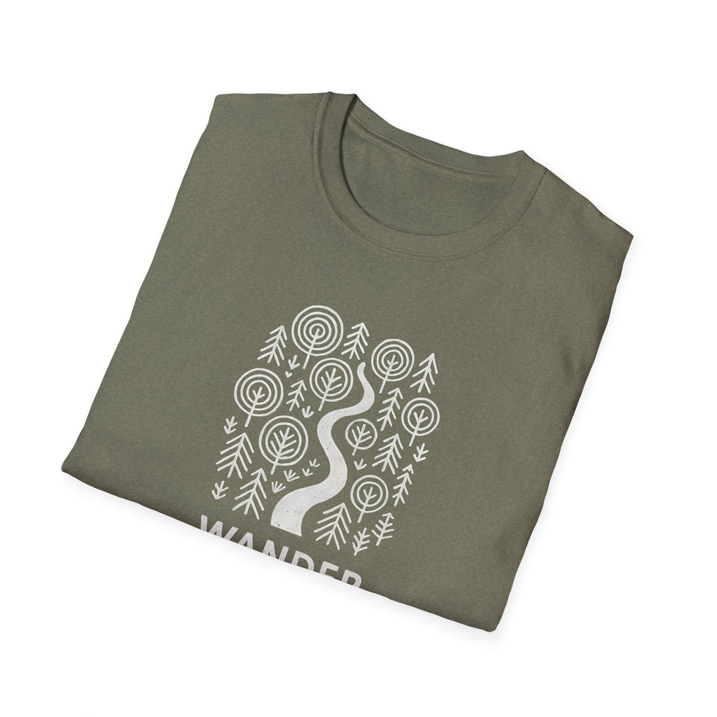 Winding Path Through Forest T-Shirt