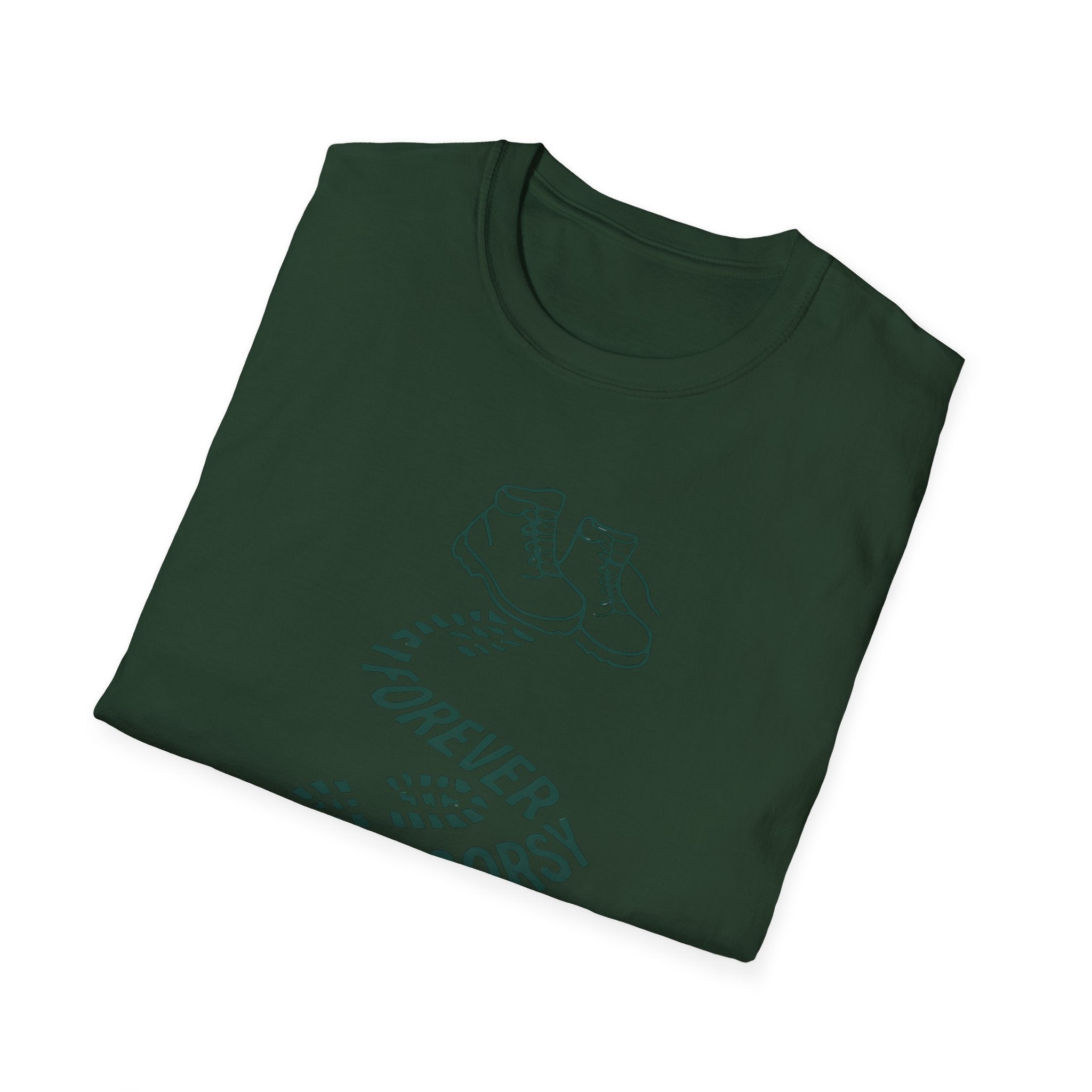 Boots with Footprints T-Shirt