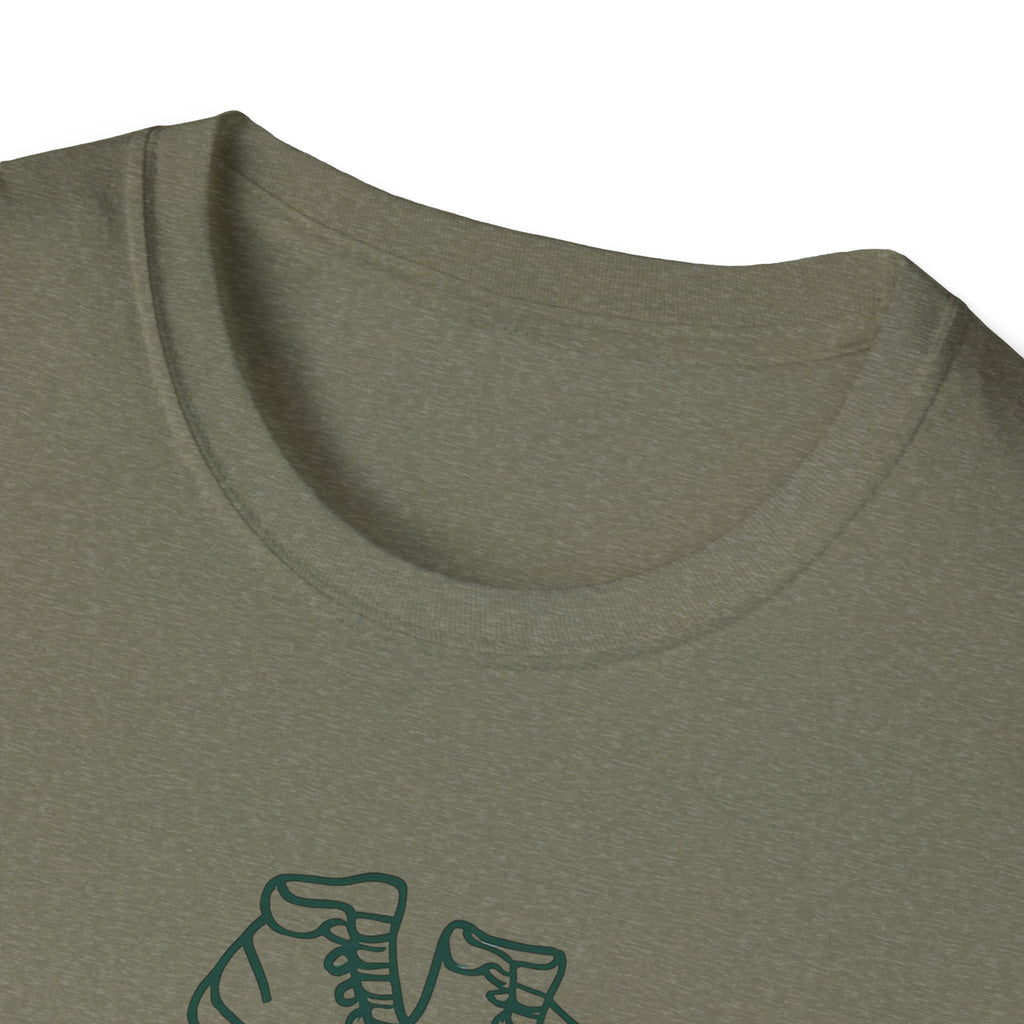 Boots with Footprints T-Shirt