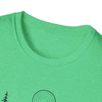 Moonlit Mountain Landscape T-Shirt