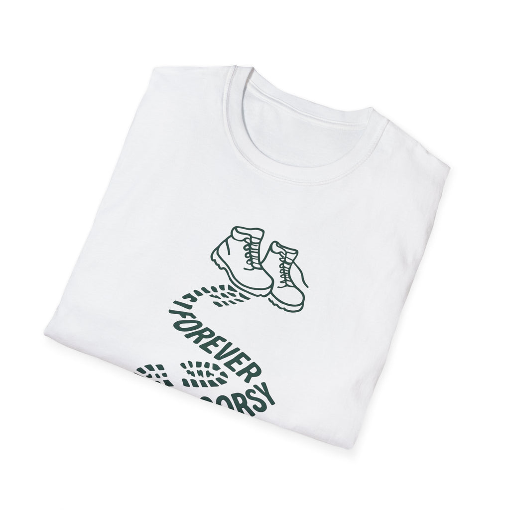 Boots with Footprints T-Shirt
