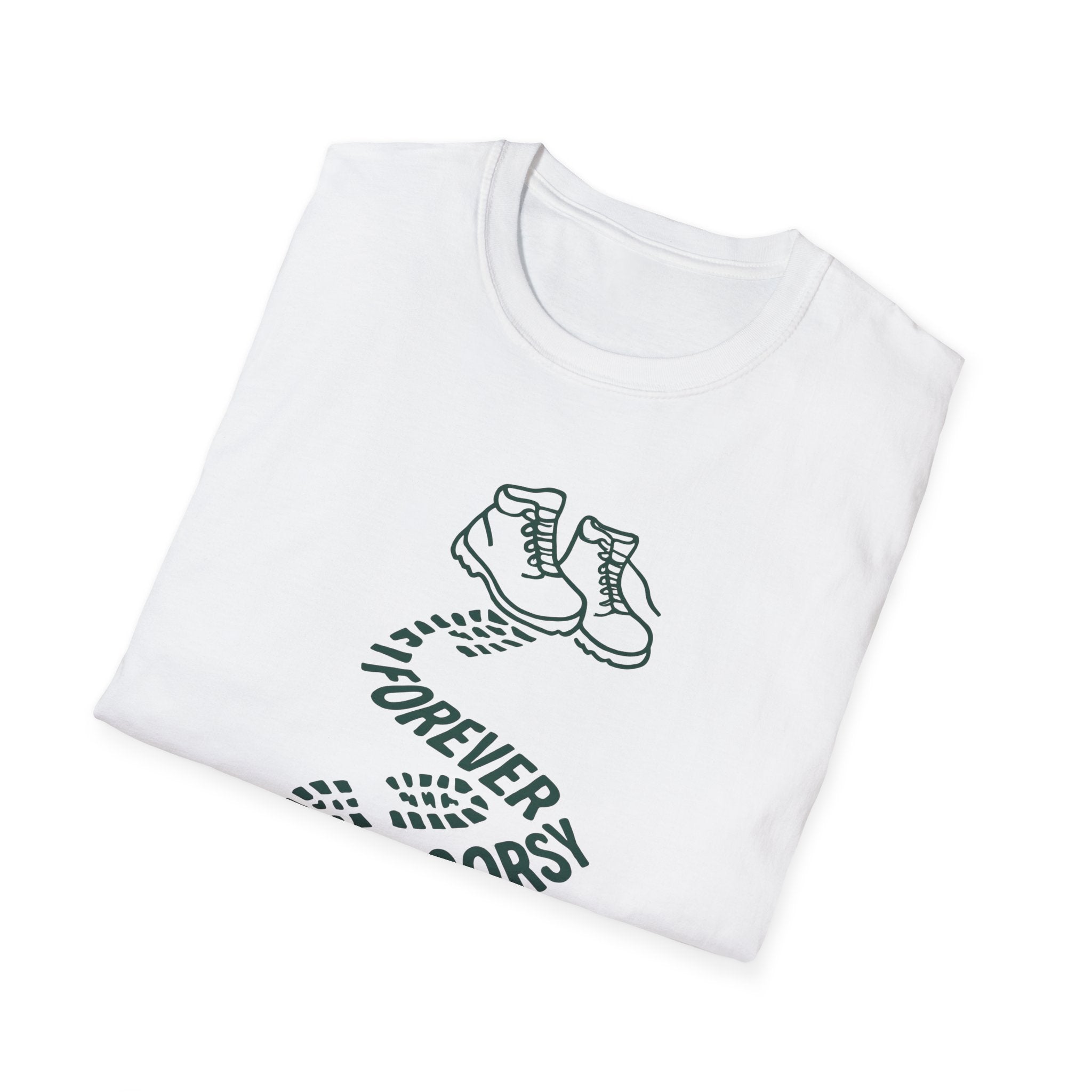 Boots with Footprints T-Shirt
