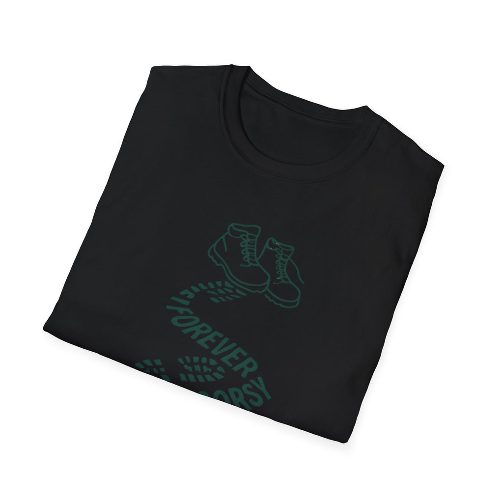 Boots with Footprints T-Shirt