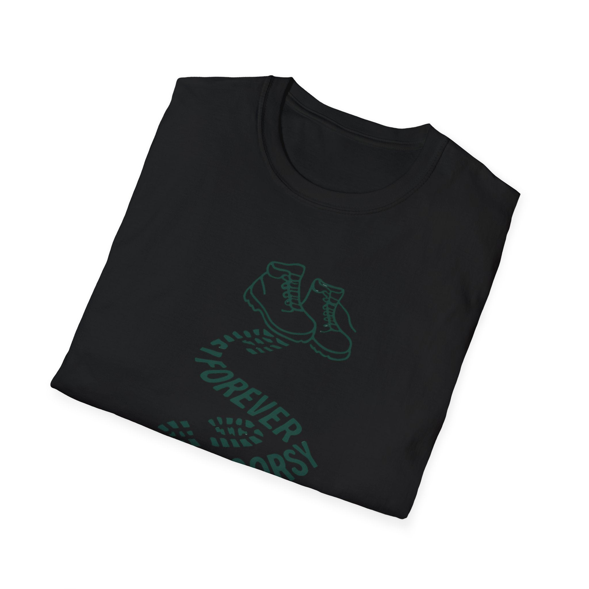 Boots with Footprints T-Shirt