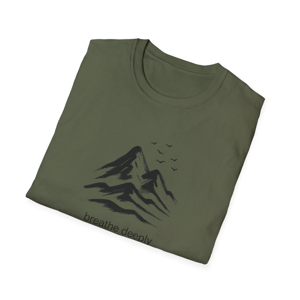 Mountains and birds T-Shirt